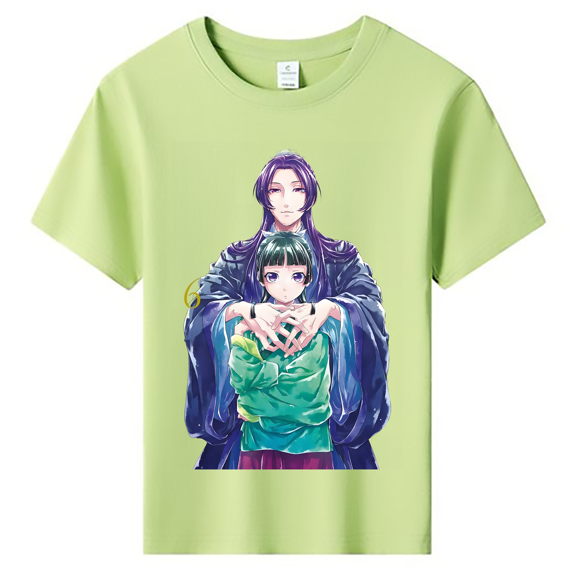 （画像用） 薬屋のひとりごと The Apothecary Diaries 綿100％キッズTシャツ（フロントプリント）